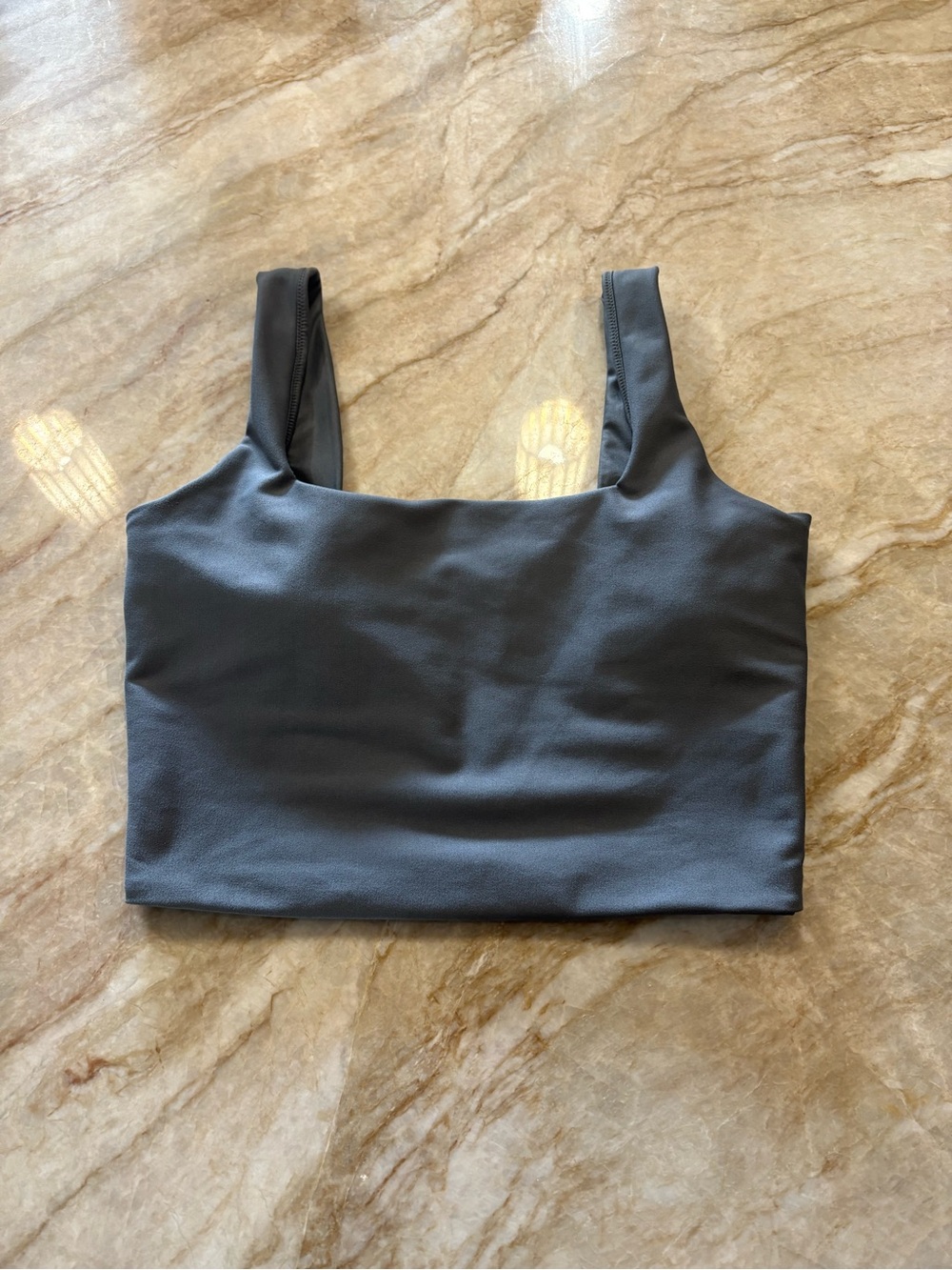 YPB Abercrombie & Fitch Square-Neck Sports Bra